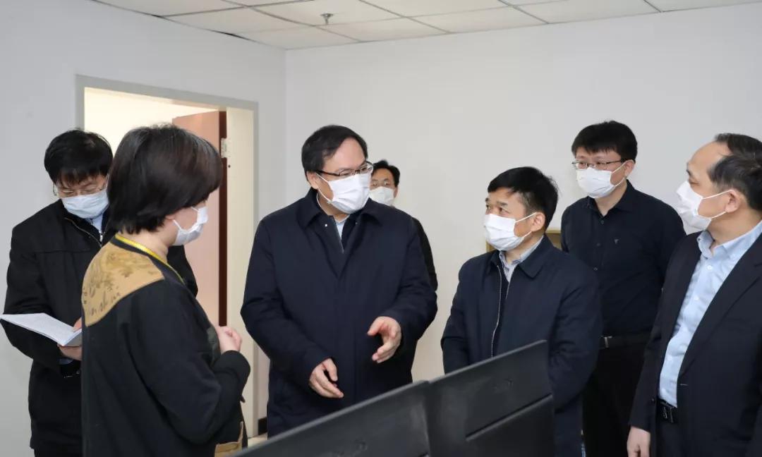 楊金成到七院、七一四所檢查指導疫情防控和復工復產工作
