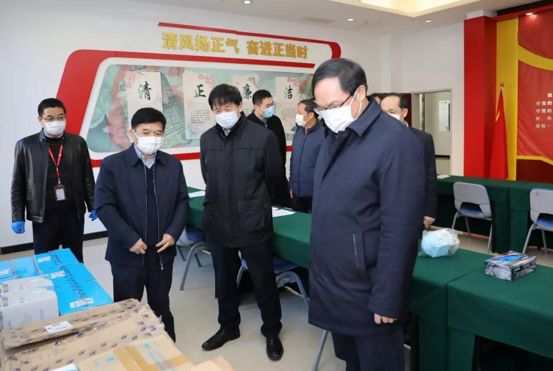 楊金成到七院、七一四所檢查指導疫情防控和復工復產工作